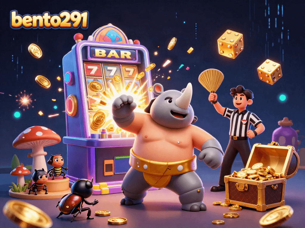 bento291 brings thrilling slot action to life with animated characters creating a winning experience.