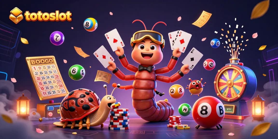 Experience top totoslot action with dynamic games and characters in vibrant 3D art