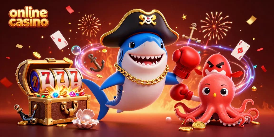 Engage with our vibrant online casino scene featuring animated characters and exciting gaming elements.
