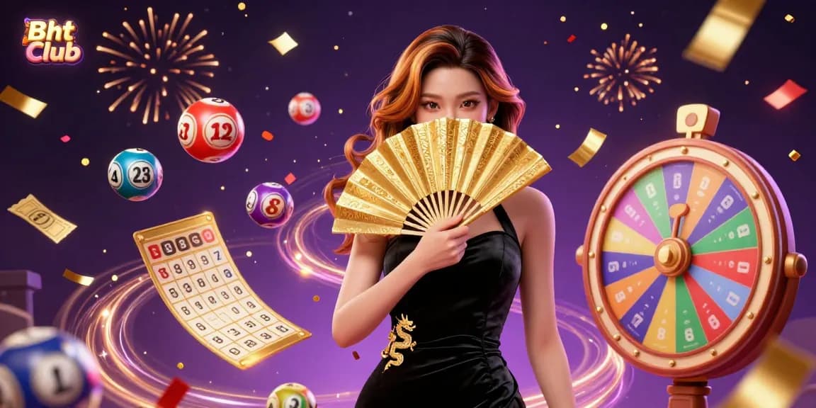 Experience the excitement of Bht Club with a captivating lottery-themed digital illustration.