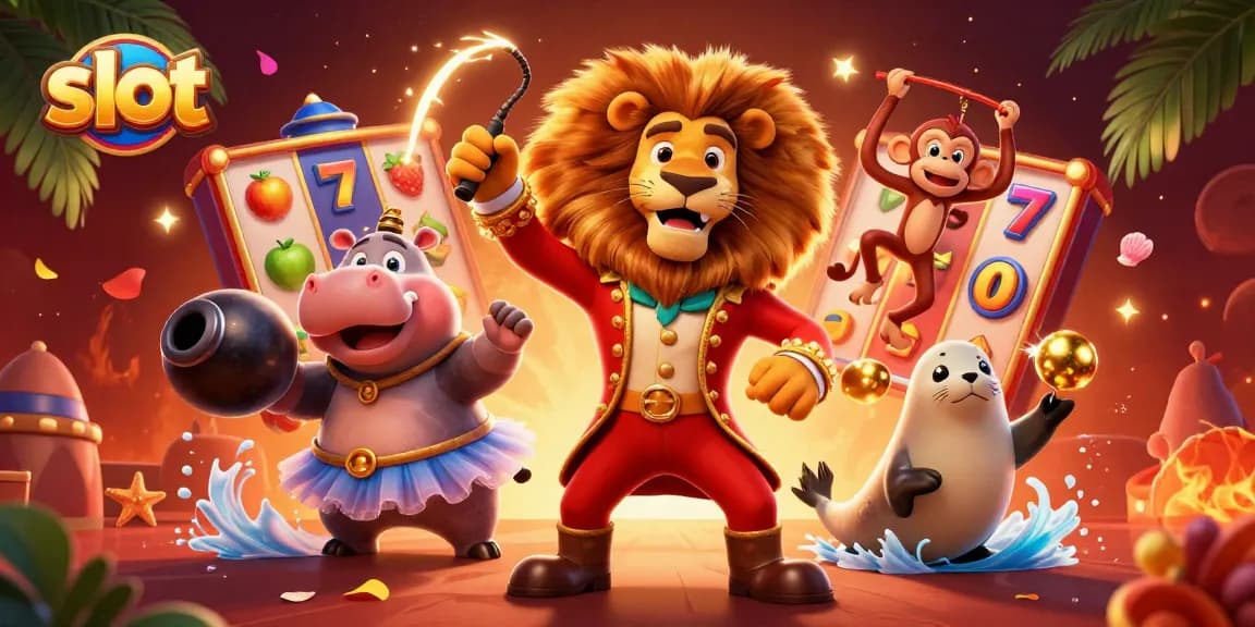 Menangkan slot dengan suasana kasino yang meriah dan karakter lucu, slot berputar dan jackpot menunggu!