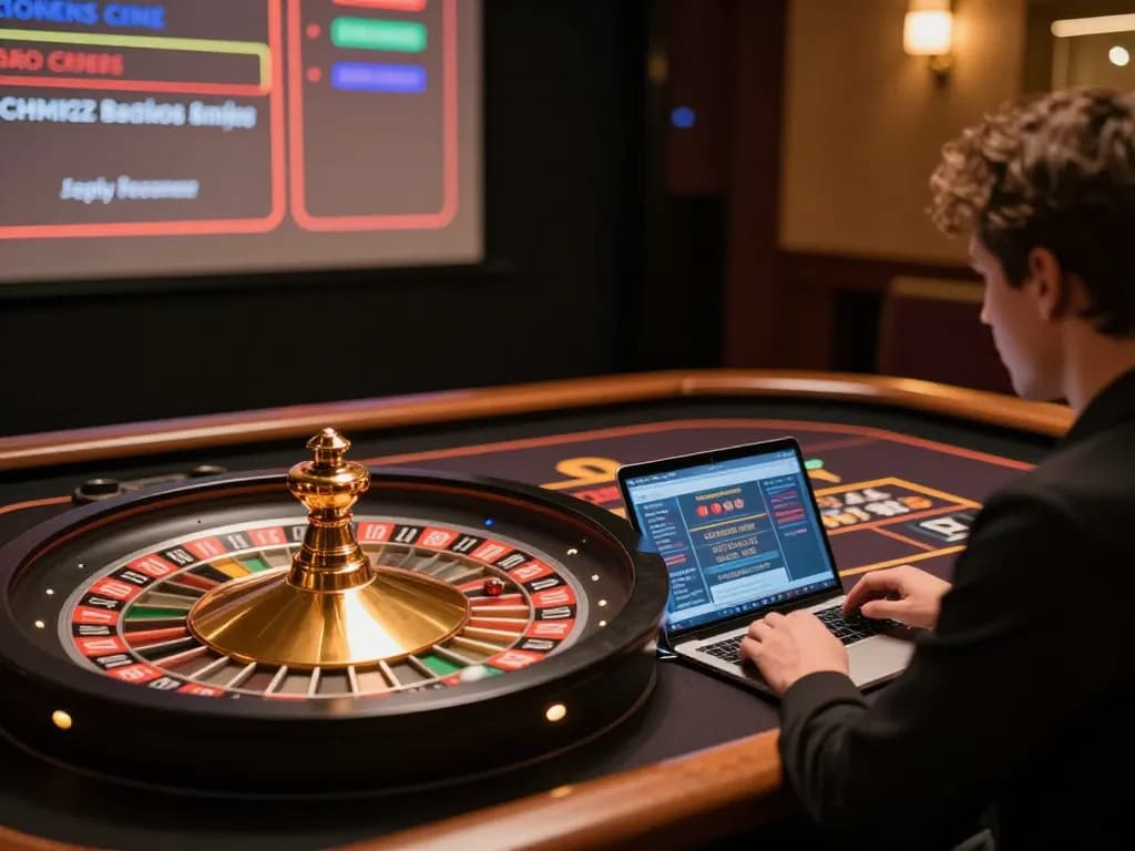 Players engaging in online roulette at 789bet with a live dealer, showcasing live gaming excitement.