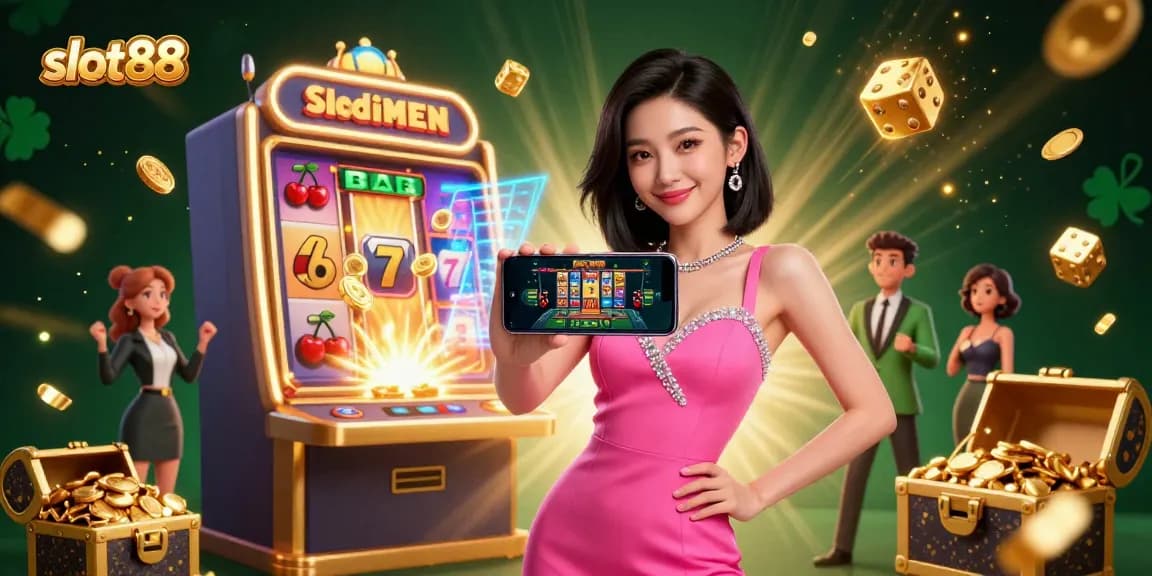 Rasakan kemenangan mendebarkan di slot88 dengan wanita Asia yang menampilkan permainan dealer langsung yang menang di smartphone-nya.