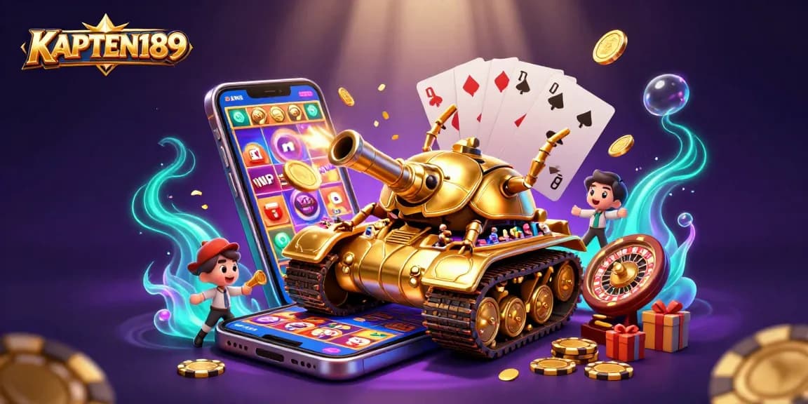 KAPTEN189 tawarkan pengalaman bermain slot online gacor terbaik dengan kasino mini di dalam tank.