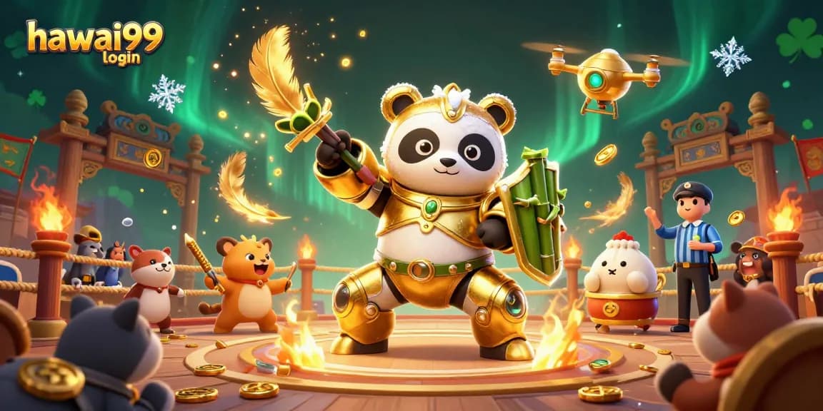 Experience exciting gameplay with hawai99 login in a rich, animated casino environment.