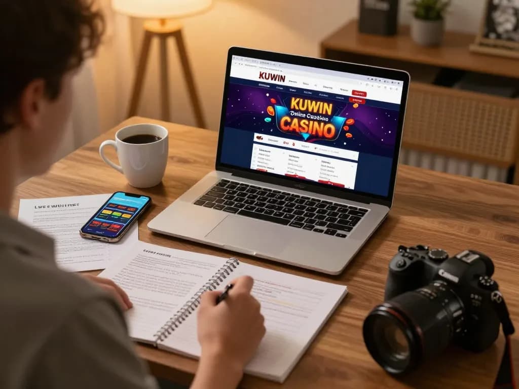 Using the KUWIN online casino app for strategic gaming on a cozy home setup