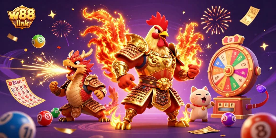 Wager with confidence using the w88 link for thrilling online casino action, featuring dynamic gaming elements.
