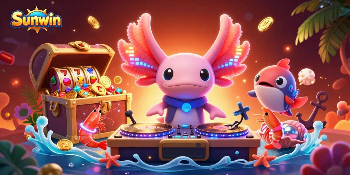 Game and win big at Sunwin with a vibrant underwater casino experience featuring thrilling elements.