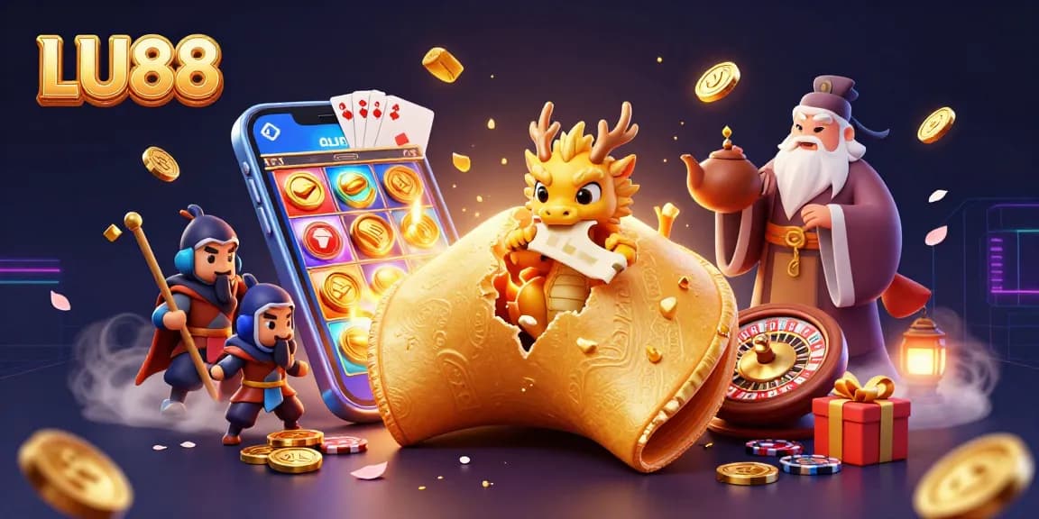 Play exciting slot games at LU88 with vibrant, engaging visuals and dynamic gaming elements.