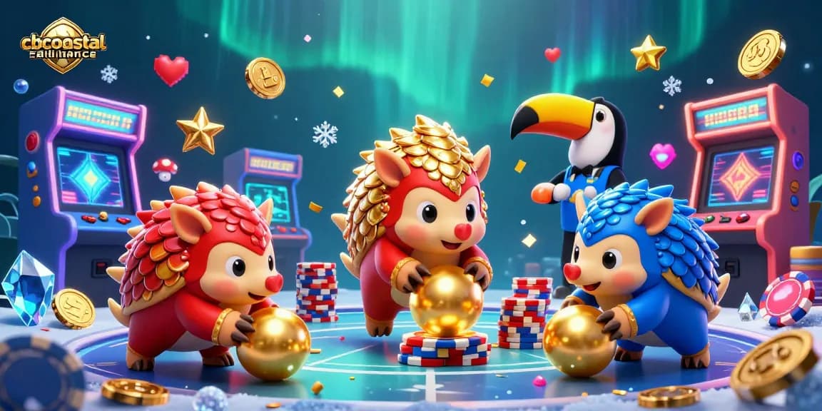 Play exciting games at cbcoastalalliance, where rival pangolins roll into golden balls and poker chips.