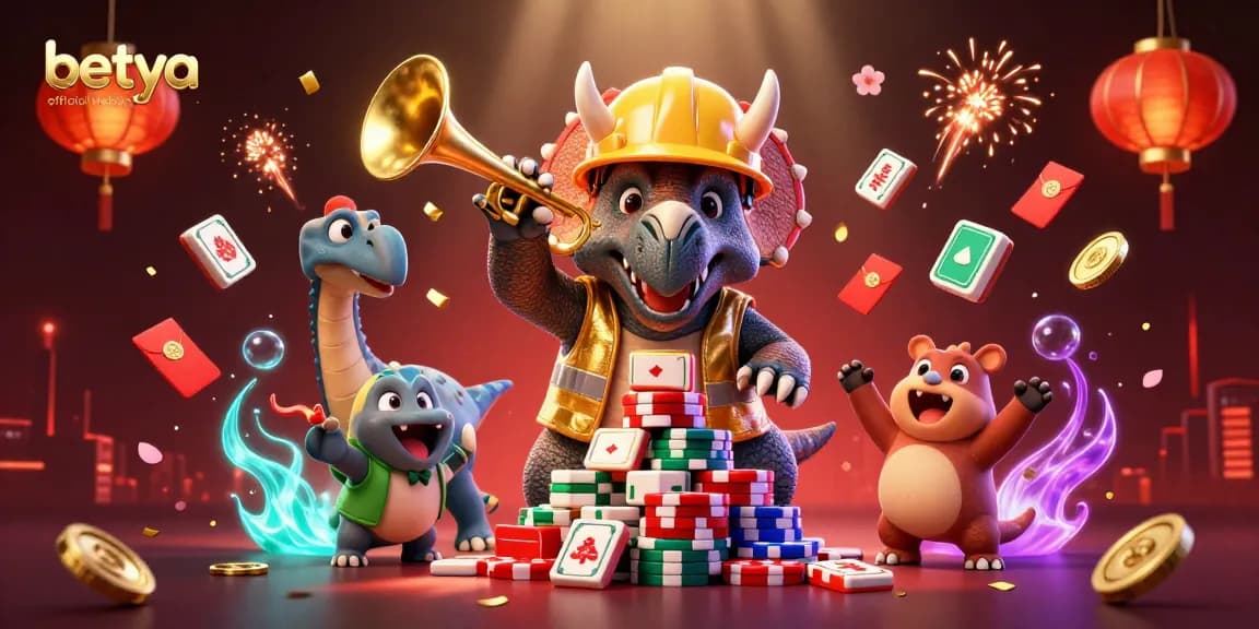 Experience the excitement of winning at the betya official website with a vibrant casino scene.