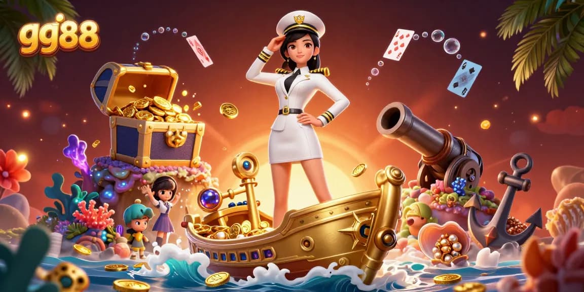 Immerse in gg88's vibrant casino adventure with captivating 3D elements and dynamic gameplay excitement.