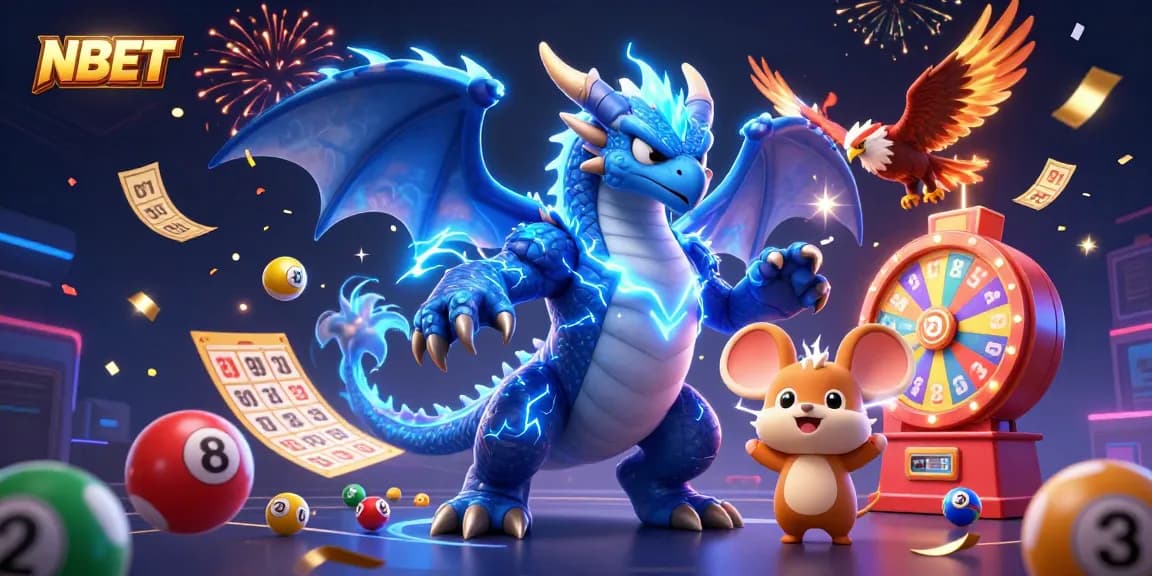 Engage with NBET by winning big among colorful lottery balls and thrilling casino elements
