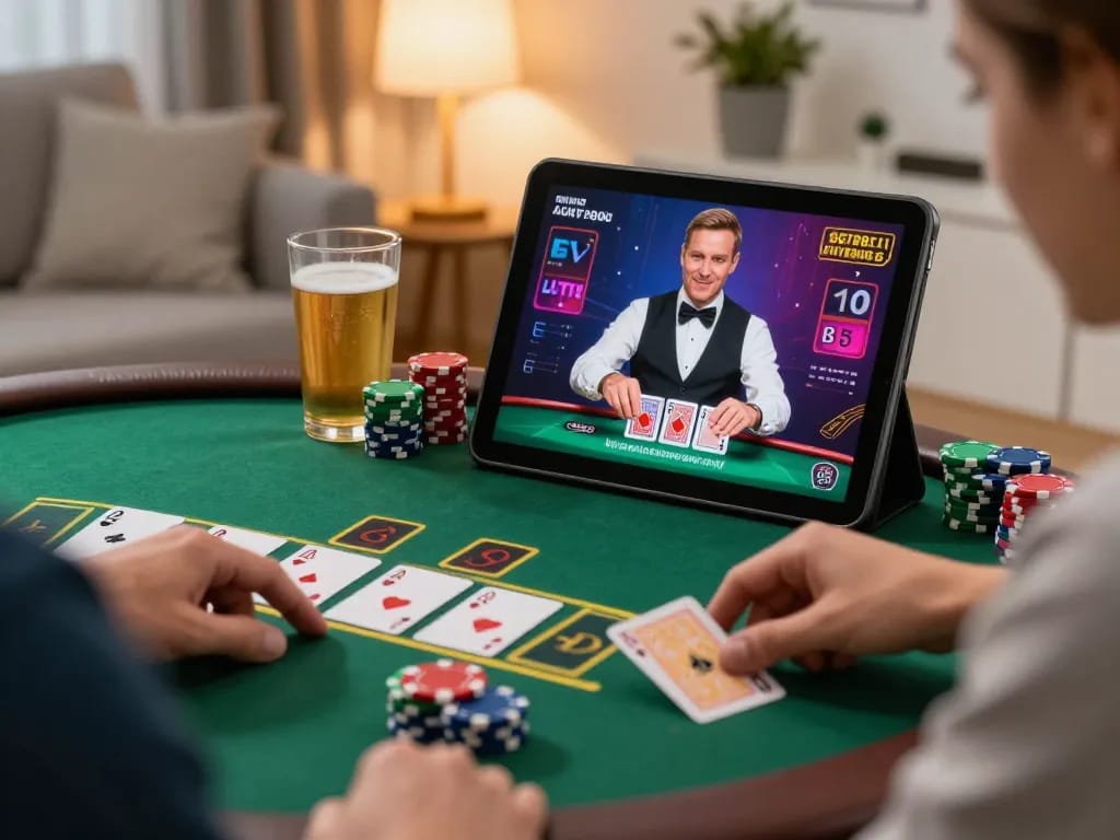 Experience engaging online gaming at nk88 com with live blackjack and strategic bets.