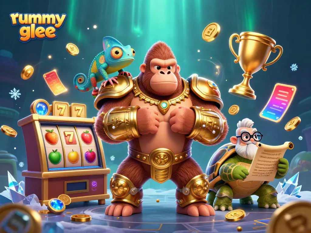 Rummy Glee: Menangkan hadiah dalam permainan kasino virtual yang menarik ini.