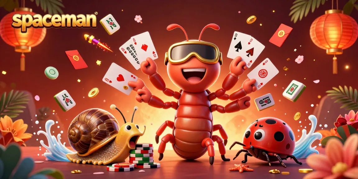 Experience the thrill of Spaceman with a 3D millipede dealer and exciting gaming elements.