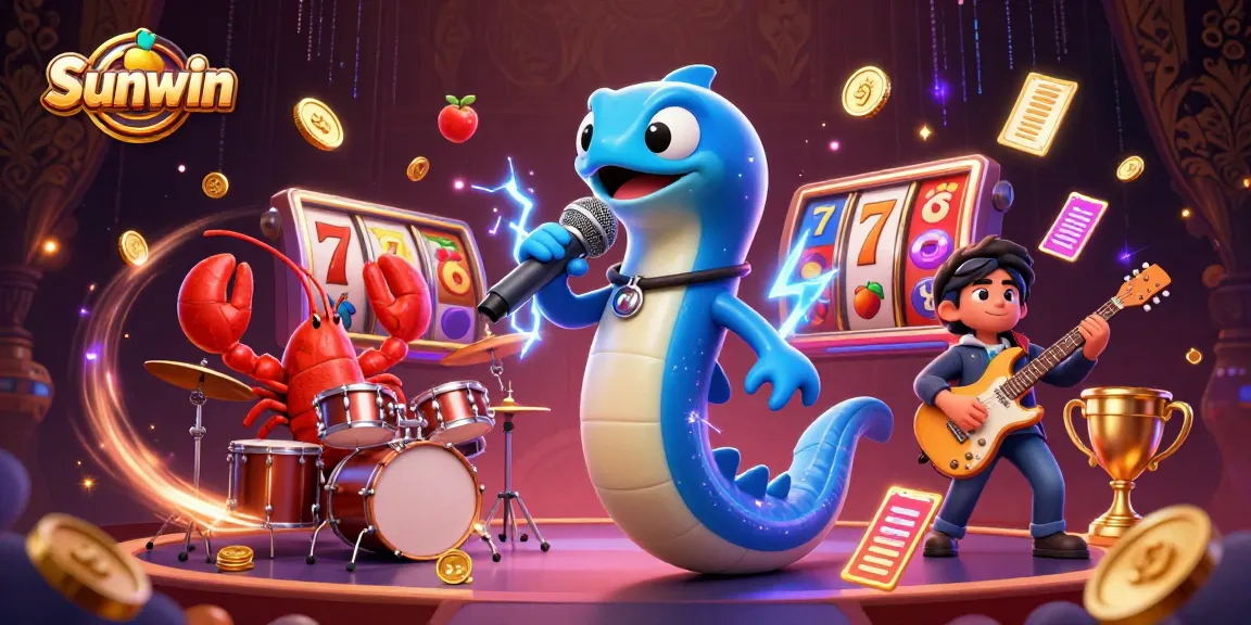 Experience the thrilling excitement of Sunwin with a vibrant casino DJ performance.