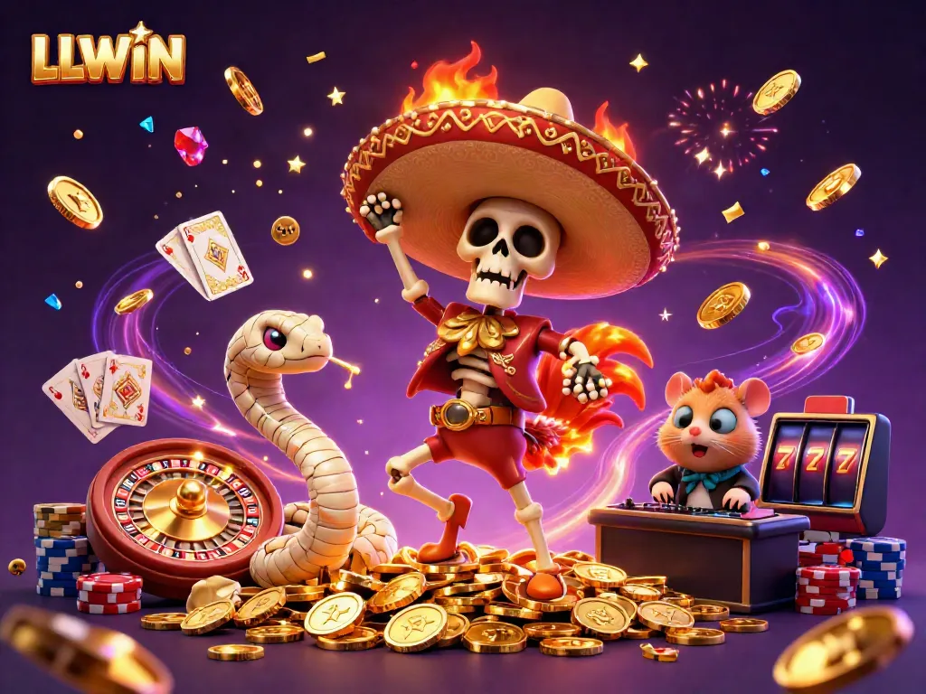 Engage with LLWIN's vibrant casino experience featuring live games and exciting winnings!
