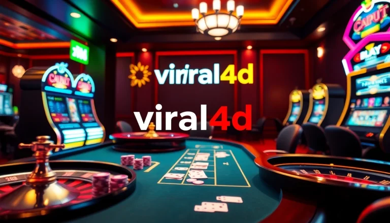 Experience excitement and luxury with viral4d's vibrant casino gaming action.