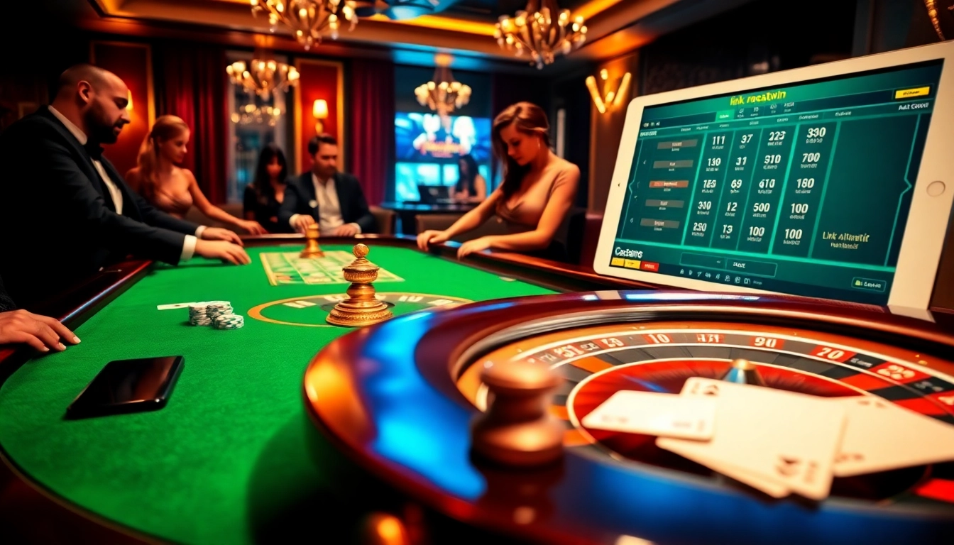 Experience thrilling gaming at NEKATWIN with link alternatif nekatwin, showcasing vibrant casino elements and excitement.