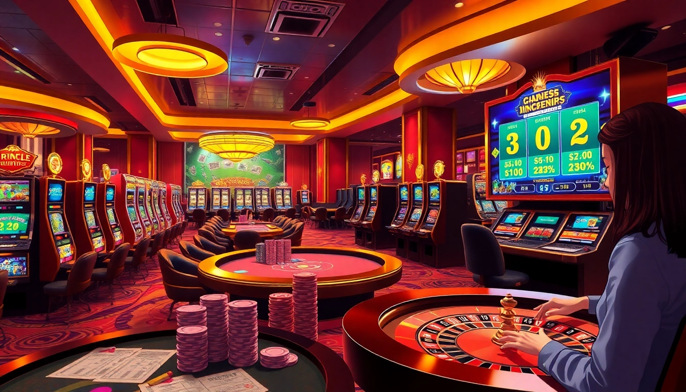 Ktpjitu offers an exhilarating casino experience with high-stakes gaming and vibrant slot machines.